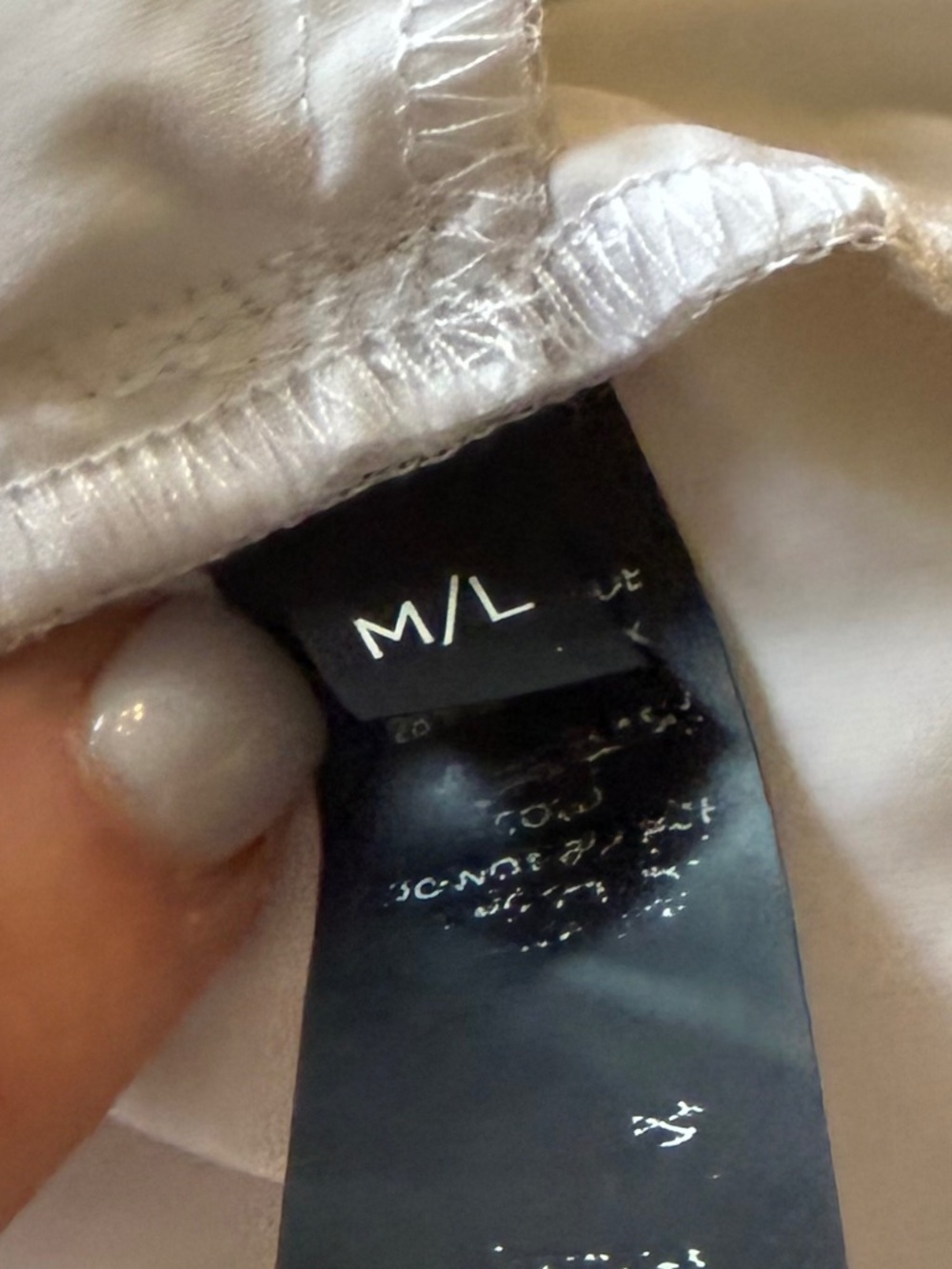 ONA "Tropez II" white oversized shirt dress sz M / L - Picture 10 of 10